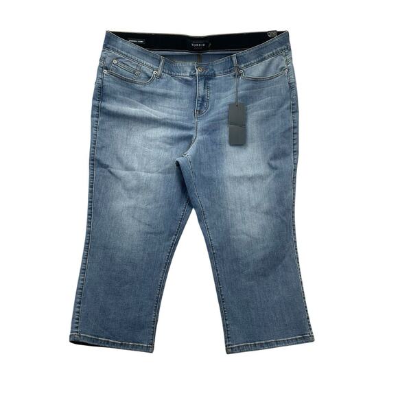 Torrid Jeans Bombshell Skinny Denim Stretch Dark Wash Women’s Size 26R New NWT - Picture 2 of 16